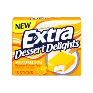 Wrigleys Extra Dessert Delights Orange Creme Pop