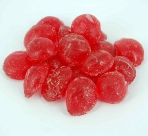 Raspberry Lemonade Drops Bag 100g