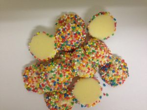 White Choc Jewels 100g