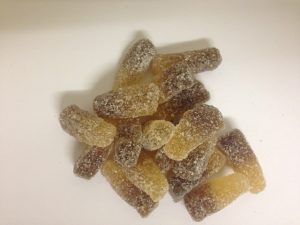 Extra Sour Fizzy Cola Bottles 100g