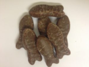 Choc Mini Mallow Fish 100g