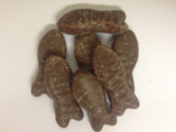 Choc Mini Mallow Fish 100g