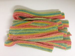 Cosmic Sour Rainbow Belts 100g