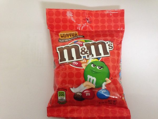 M&M Peanut Butter Peg Bag 144.6g