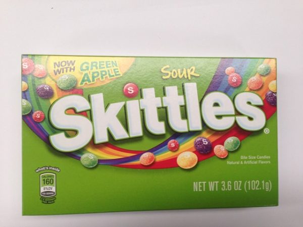Skittles Sours Box 102.1g