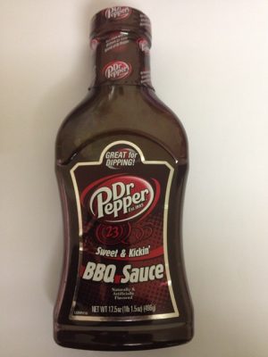 Dr Pepper BBQ Sauce 496g