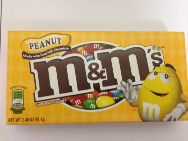 M&M Peanut Box 96.4g