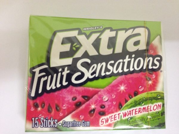 Wrigleys Extra Fruit Sensations sweet watermelon 15 sticks