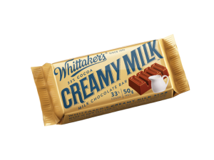 Whittaker's Creamy Milk Choc Slab 50g