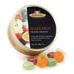 Simpkins Mixed Fruit Travel Tin