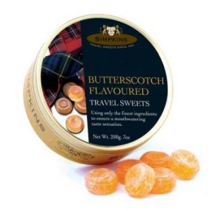 Simpkins Butterscotch Drops Travel Tin