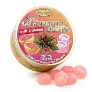 Simpkins Pink Grapefruit & Ginseng Travel Tin