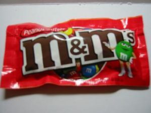 M&M Peanut Butter Bag 46g