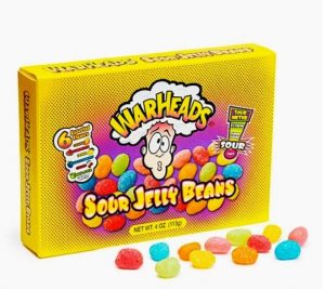 Warhead Sour Jelly Beans Box 113g